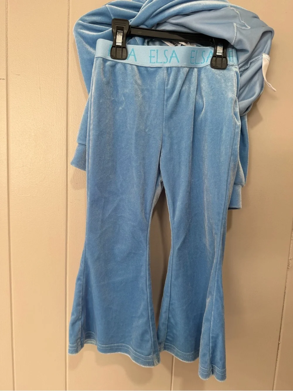 PatPat Blue Disney Elsa Plush Set with Hoodie